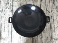 more images of Enamelware Cast Iron Wok