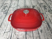 more images of 11 Inch Square Cast Iron Pot for Best Price