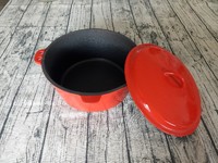 more images of Durable Round Cast Iron Enamelware