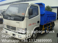 3-5ton dump garbage truck for sale
