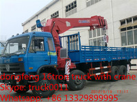 hot sale dongfeng truck mounted crane