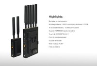 HLWH003 Cosmo 1000ft (300m)wireless SDI &HD video transmission System