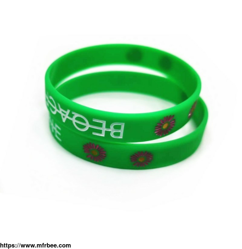 green_rubber_bracelets_silicone_wristbands_bulk