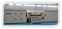 Induction heating vacuum metallizing & coating machine