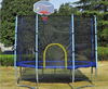 more images of Trampoline with basketball hoop