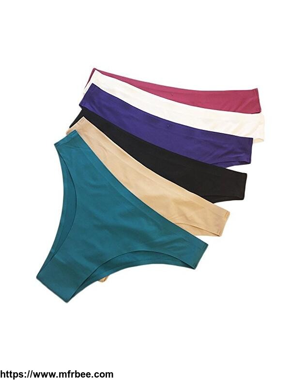 seamless_underwear_invisible_bikini_panties_for_women_half_back_coverage_pack