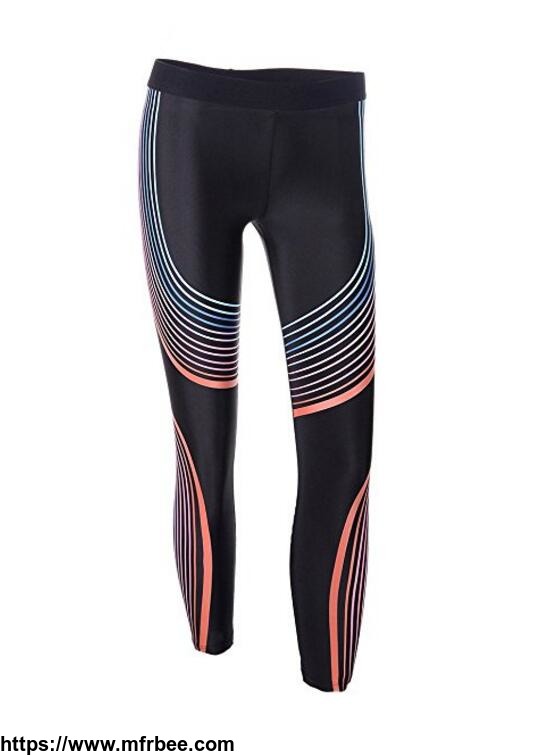 women_stretchy_stripes_printed_leggings_seamless_athletic_tights_running_yoga_pants