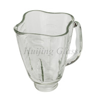 plum shape spare parts oster blender glass cube jar /cup vasos de vidrio A12