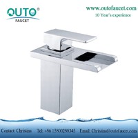 more images of Luxury Square Bathroom Waterfall Faucet