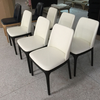 more images of Poliform same item dining chair solid wood dining chair real leather dining chair OEM factory