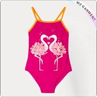 more images of Kids Couple Flamingos Bathing Suit