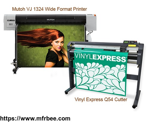 Mutoh ValueJET 1324 Large Format Color Printer ValuePrint & Cut Package (ARIZAPRINT)