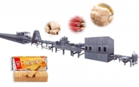 Fully automatic wafer biscuit production line