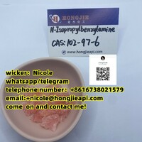 Best Quality Pink N-Isopropylbenzylamine 102-97-6 99% pink crystal 102-97-6 SHYY 340 Inquiries