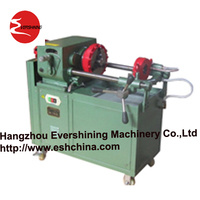 more images of electric steel bar threading machine