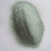 more images of green silicon carbide grit