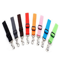 Car used Adjustable Safety Vehicle Dog Rope /pet Leash Rope for car and walking