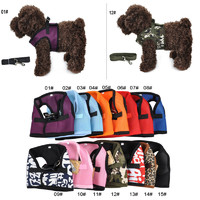 more images of Nylon Mesh Pet dog Harness Vest Puppy Comfort Harness with Leads rope sets