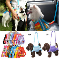 more images of Pet Dog Carrier Bag with shoulder Stripe, Dog Harness Style of Vest Carrier Bag with Leash sets