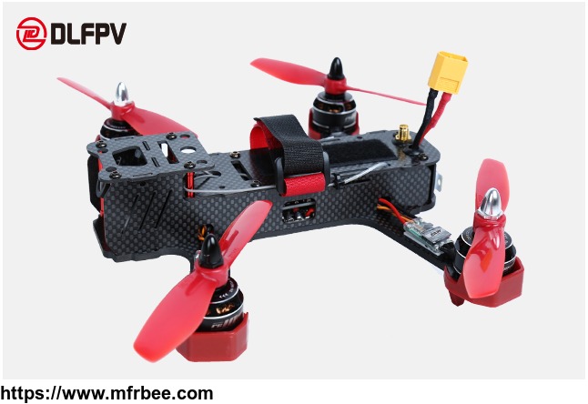 dlfpv_xr215_fpv_quadcopter_racing_drone_built_in_pdb_with_hd_camera_unassembled_