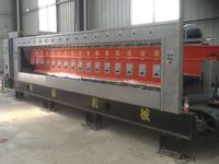 Fully automatic continuous stone polishing machine for marble