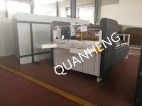QH corrugated cardboard semiauto folder gluer machine