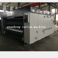 more images of QH high speed corrugated carton lead edge feeder flexo Printing Die Cutting Machine