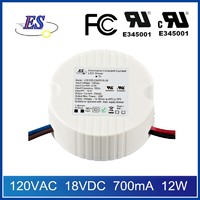 12W Dimmable LED Driver Power Supply with TRIAC Dimmer