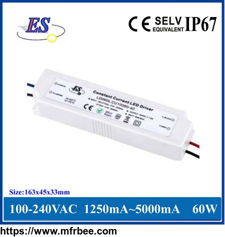 60w_ac_dc_constant_current_led_driver_power_supply