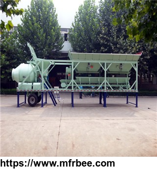new_designed_high_efficiency_yhzm25_mobile_concrete_mixing_plant_on_sale