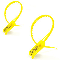 more images of 405mm Security Seals Pull Tight Plastic Seals Taper Evidence (SL-01F Yellow)