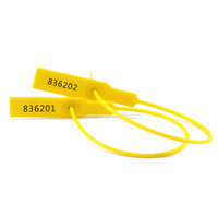 more images of Plastic Security Seals Self-Locking Cable Ties Container Door Tag 290mm (SL-02FYellow)