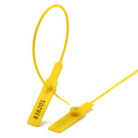 more images of Plastic Security Seals Self-Locking Cable Ties Container Door Tag 290mm (SL-02FYellow)
