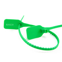 Green Plastic Security Seals Locking Strape Number Container Tag (SL-03FGrenn)