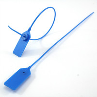 340mm Tamper Proof Security Seals Locking Tag Container Stripe Shipping Locks (SL-04F Blue)