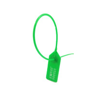 more images of Plastic Cable Ties Disposable Numberd Security Seals 340mm Shipping Tag (SL-04F Green)