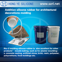 Cement sculpture molding silicone