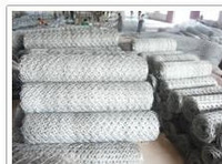 more images of Gabion Mesh made of hexagonal wire netting, PVC coated or no PVC coated.
