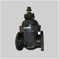 MSS SP 70 250S cast iron gate valve NRS solid wedge disc flanged ends