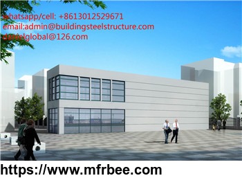 structural_steel_frame_car_showroom_design_factory