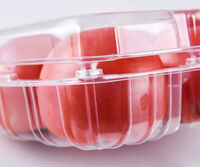 more images of Black Round Plastic Disposable Food Vegetable Storage Containers