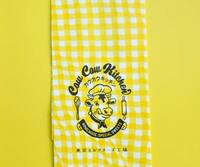 Customized Logo Take Away Yellow Food Bag Fashion Take out Bag Kraft Paper Bags