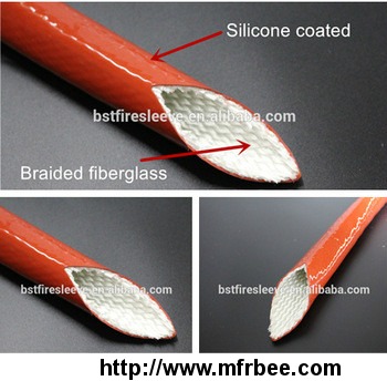 silicone_coated_glass_fiber_fire_sleeve_for_heat_resistant