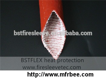 fireproof_silicone_fiberglass_knit_sleeve
