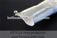 more images of Sewn Aluminum Foil Fiberglass Heat Reflect Sleeve
