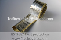 more images of Sewn Aluminum Foil Fiberglass Heat Reflect Sleeve