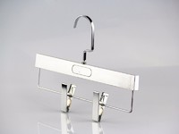 more images of Silver luxury plastic pants hanger for skirt