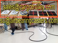 Air caster skids factory in China