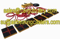 Air casters rigging systems details with price list