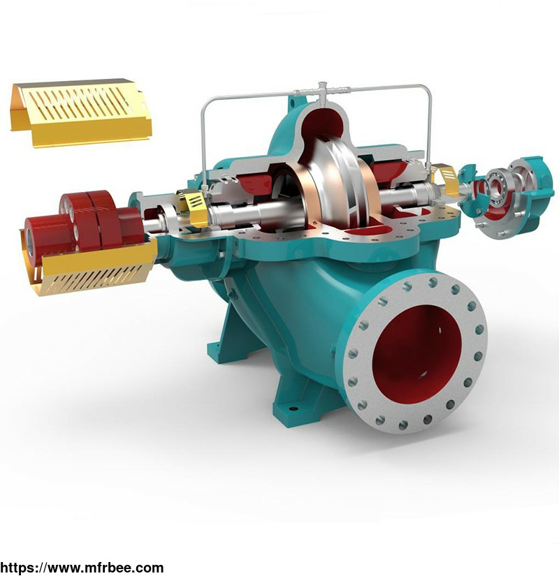electric_high_efficiency_single_stage_double_suction_centrifugal_water_pump